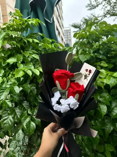 Rosey rose bouquet