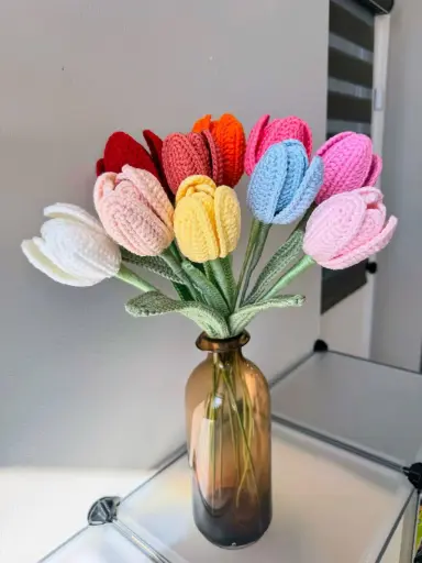 Open tulip